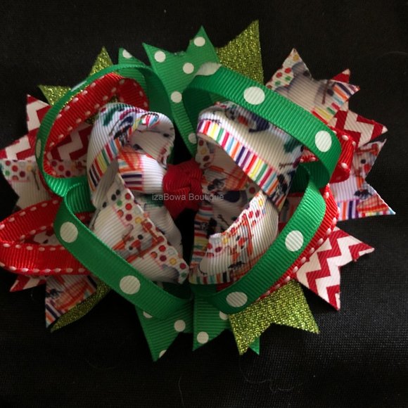 Hand Crafted Other - Olaf Boutique Deluxe Bow  -kids-  5B1823  Handmade NWT Boutique